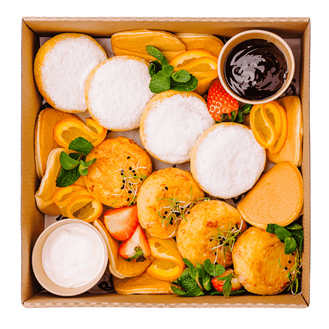 Pancakes & Cheese Pastries Egoist Box