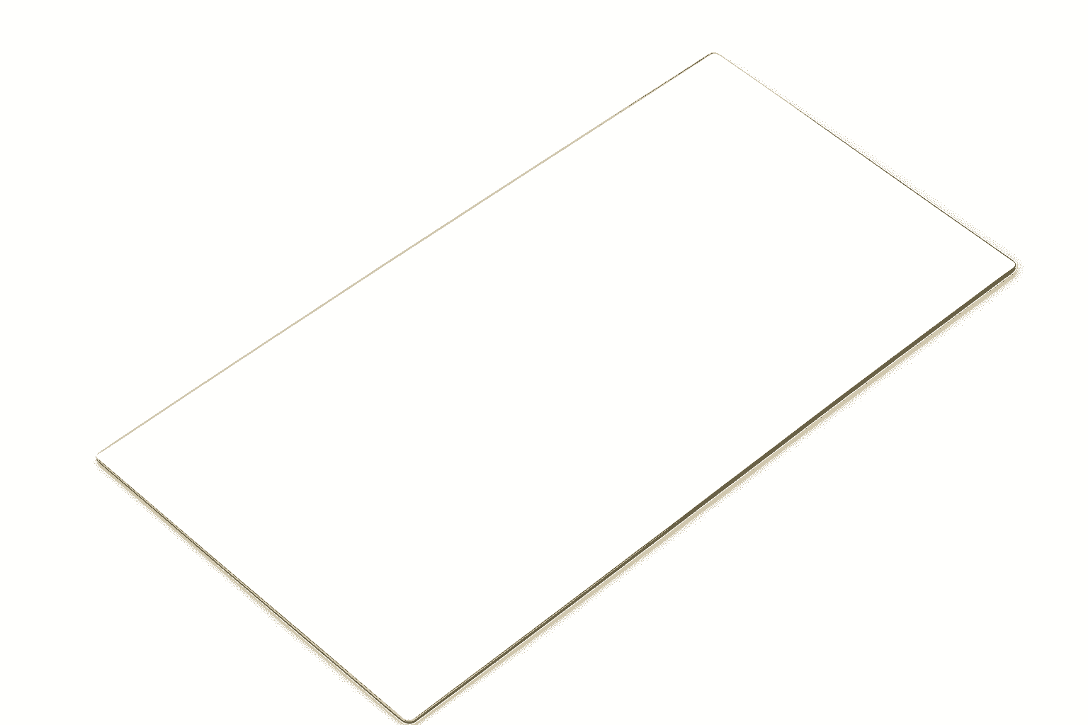 Platou cu oglindă și suport metalic