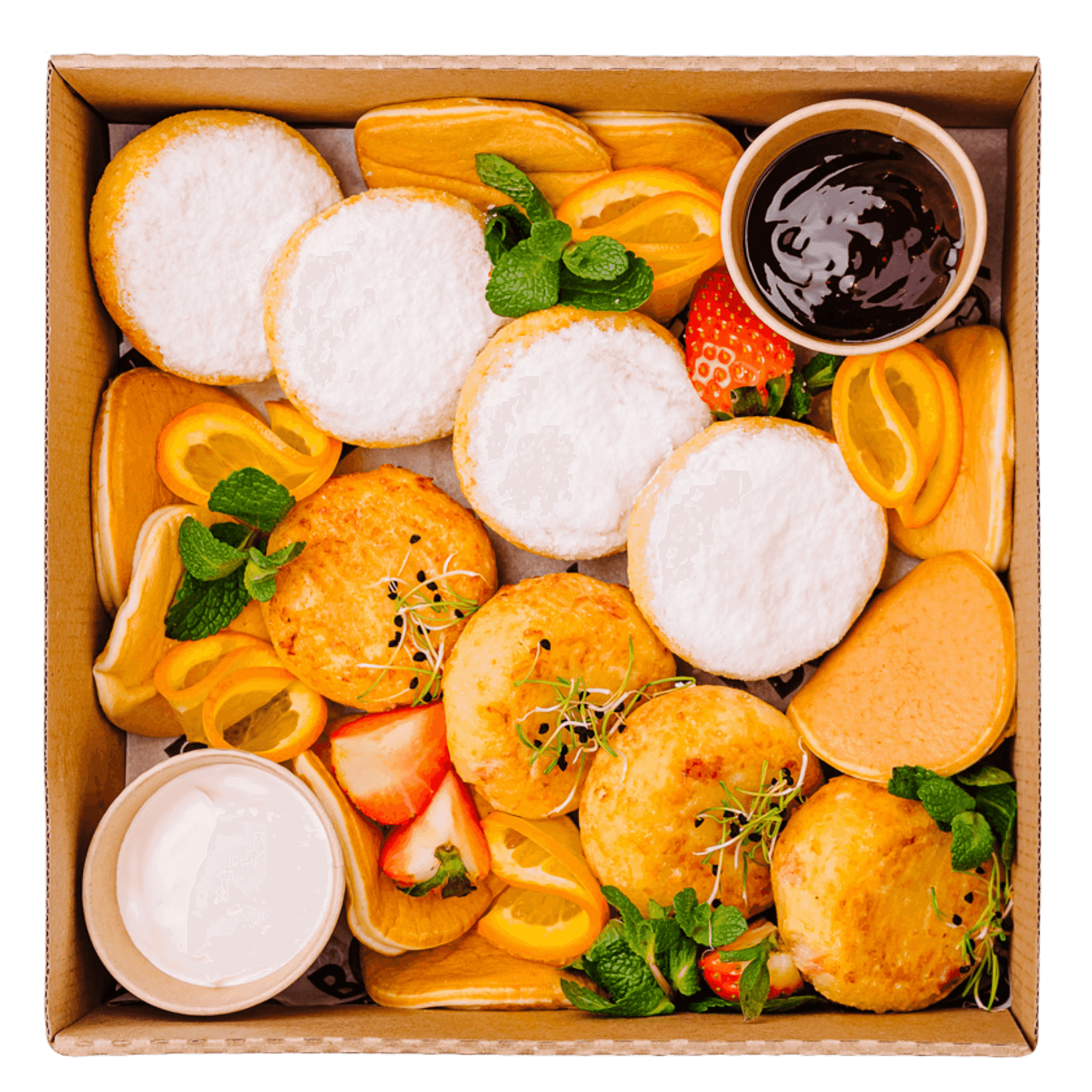 Pancakes & Cheese Pastries Egoist Box