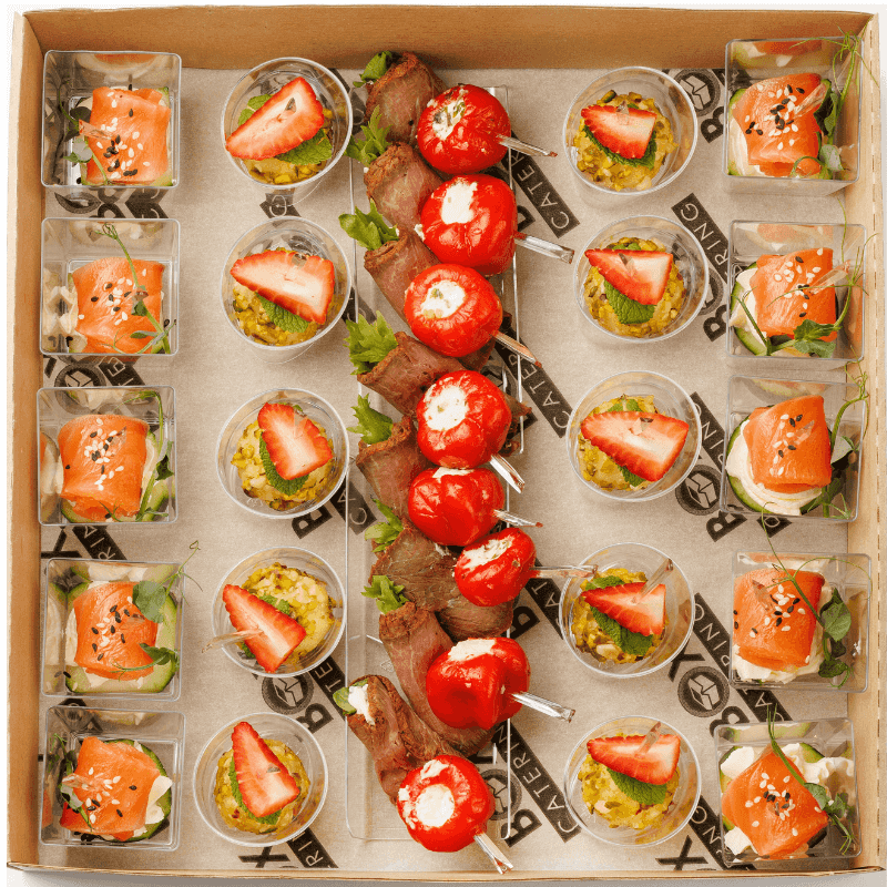 Holiday Canape Box