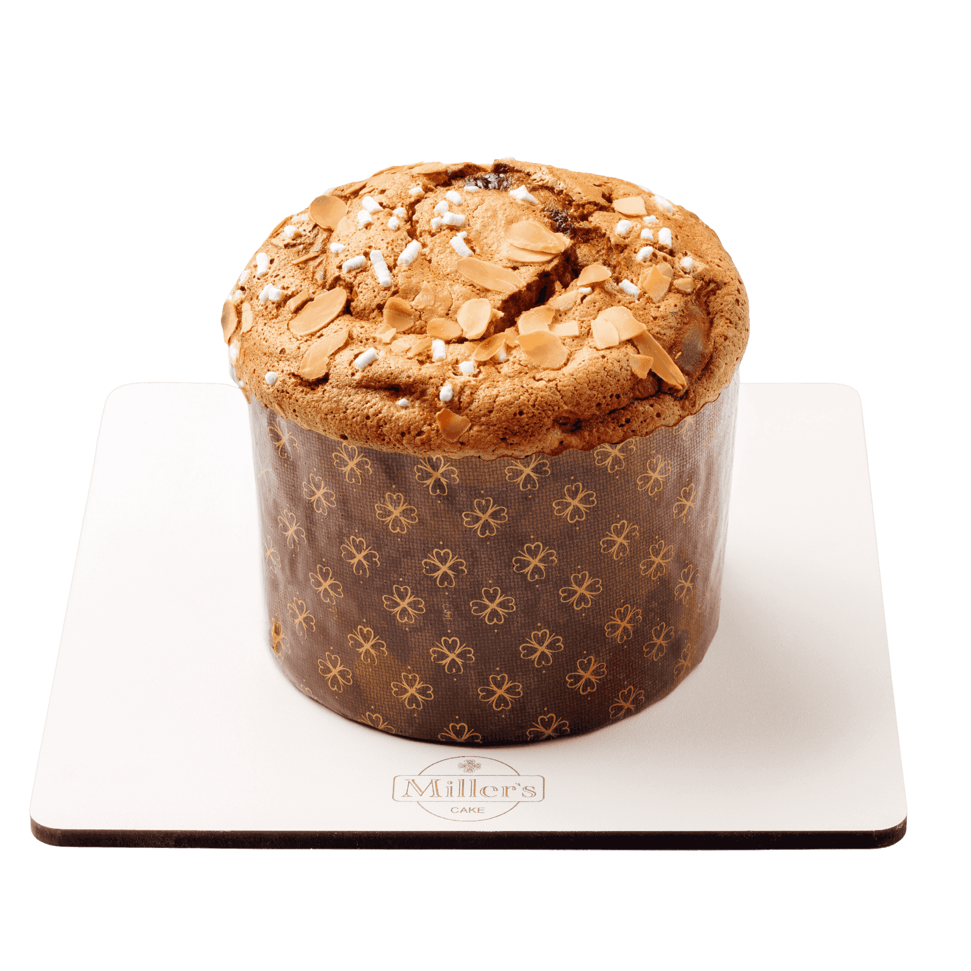 Panettone cu ciocolată neagră și răchițele uscate