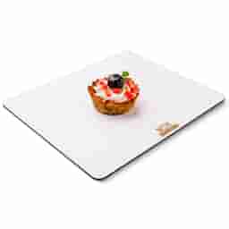 Пирог из овсяных хлопьев с крем-чизом и фруктами