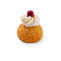 Шу с ванилью и смородиной