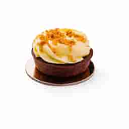 Мини-тарт с бананом и карамелью