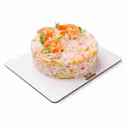 Салат с крабами