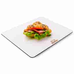 Мини-круассан с беконом и овощами