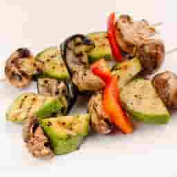 Шашлык из овощей на гриле