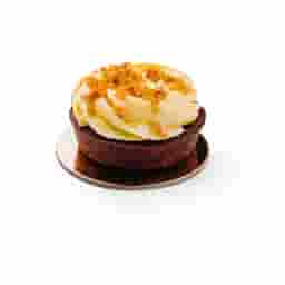 Мини-тарт с бананом и карамелью