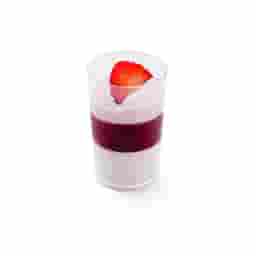 Панна котта с клубникой